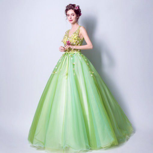green quinceanera dress-290-04