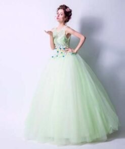green quinceanera dress-306-01