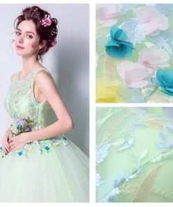 green quinceanera dress-306-06