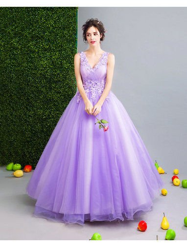 lavender dress quinceanera