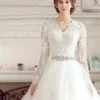 long sleeve wedding dress-359-03