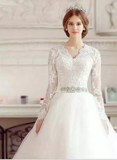 long sleeve wedding dress-359-03