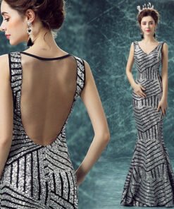 plus size evening gown-260-06