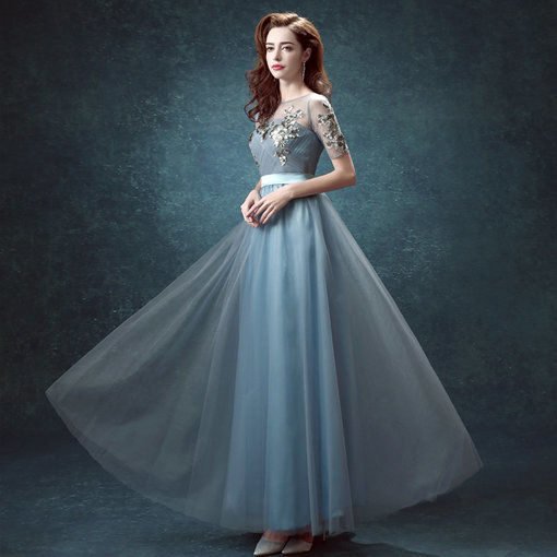 prom dress blue-157-06