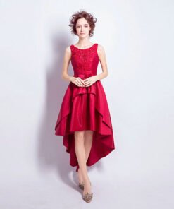prom dress high low-283-04