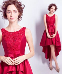 prom dress high low-283-06