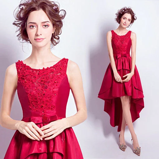 prom dress high low-283-06