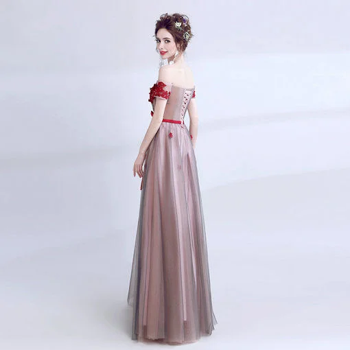 slim fit dress slacks Final Sale Plus Size Shimmer Gown with Front Slit in Green – Chic And Curvy main image 1