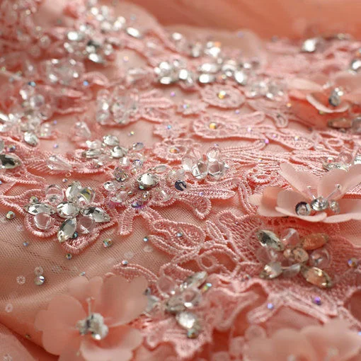 prom dress pink-183-07