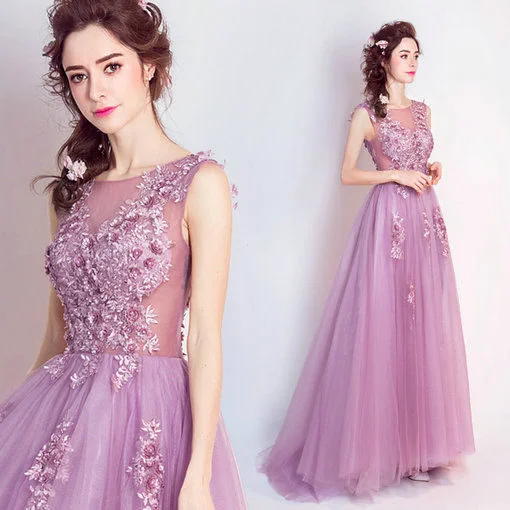 light pink floral dress Petal and Pup Women's Lillee Tiered Maxi Dress