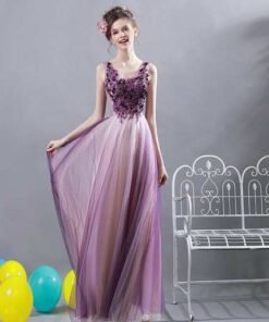 prom dress purple-317-03