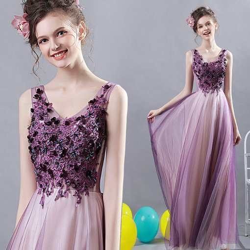 prom dress purple-317-05