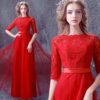 prom dress red-197-04
