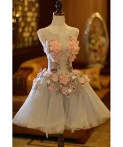 prom dress short-301-04