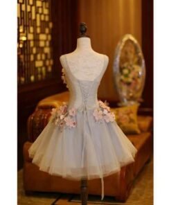 prom dress short-301-06