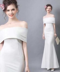 prom dress white-324-06