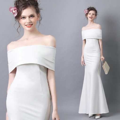 prom dress white-324-06