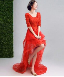 prom dress with train-297-04