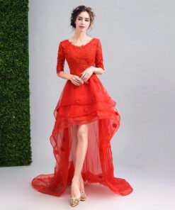 prom dress with train-297-05