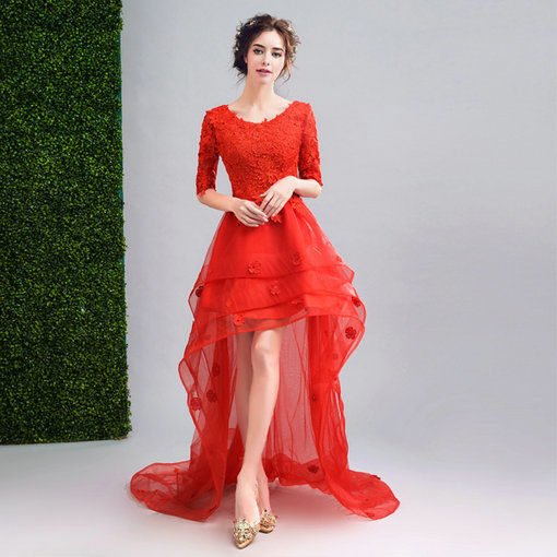 prom dress with train-297-05