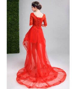 prom dress with train-297-06