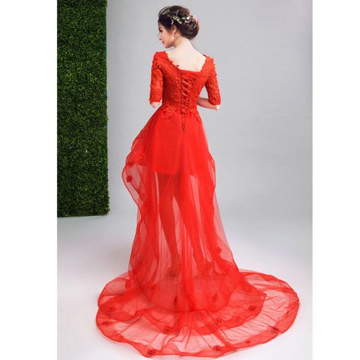 prom dress with train-297-06