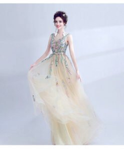 prom dress yellow-245-01