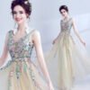 prom dress yellow-245-06