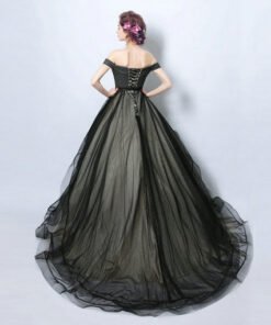 quinceanera dress black-162-05