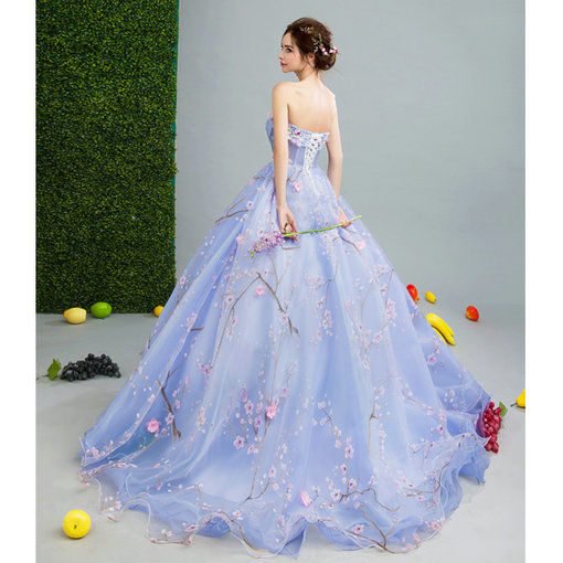 quinceanera dress blue-145-03
