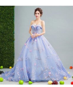 quinceanera dress blue-145-05