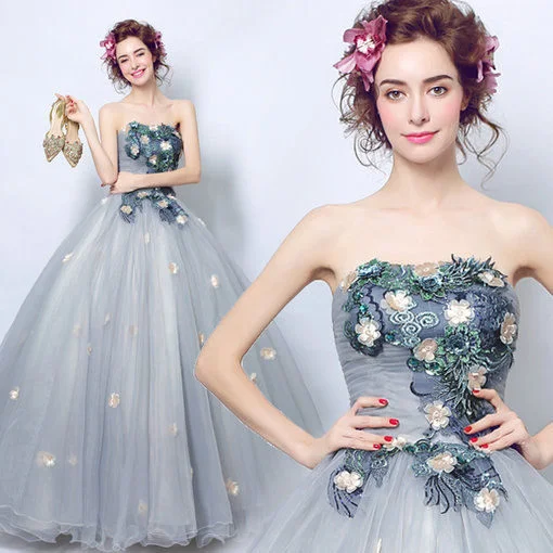 Grey Quinceanera Dresses For Sale - Affordable Wedding & Prom Dresses |  Premium Wholesale Quality