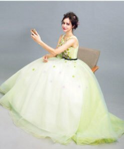 quinceanera dress green-235-01