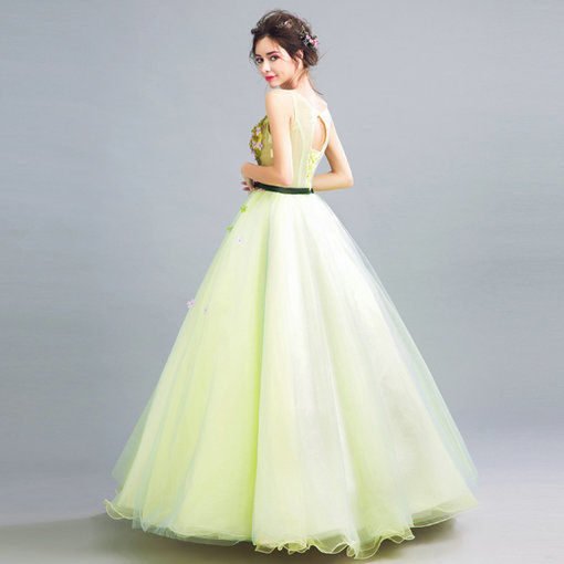 quinceanera dress green-235-02