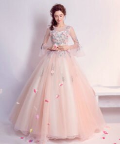Alternative view of Pink Quinceanera Dress Bridal Dress For Sale