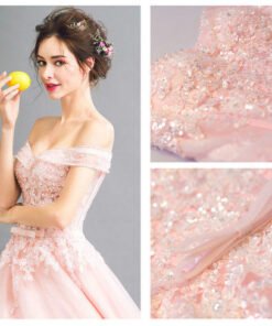 quinceanera dress pink-124-04