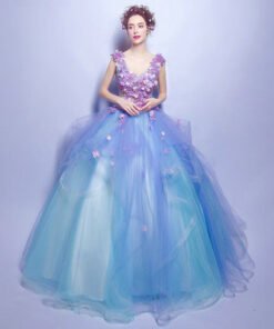 quinceanera dress purple-078-06