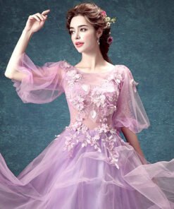 quinceanera dress purple-154-08