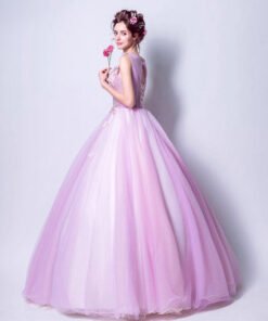quinceanera dress purple-237-06