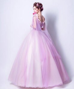 quinceanera dress purple-274-03