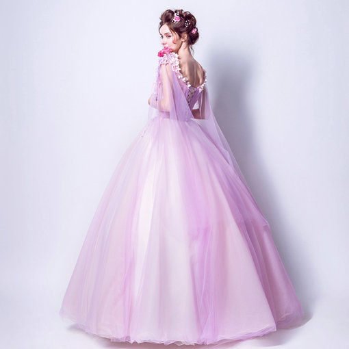 quinceanera dress purple-274-03