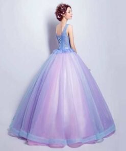 quinceanera dress purple-319-01