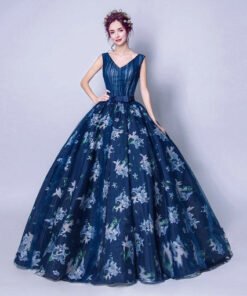 quinceanera dresses blue-212-04