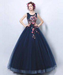 quinceanera dresses blue-249-06