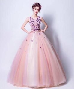 quinceanera dresses pink-308-03