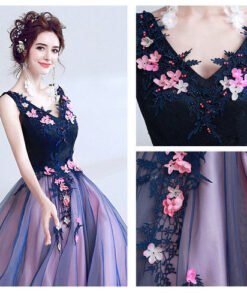 quinceanera dresses purpl-233-05