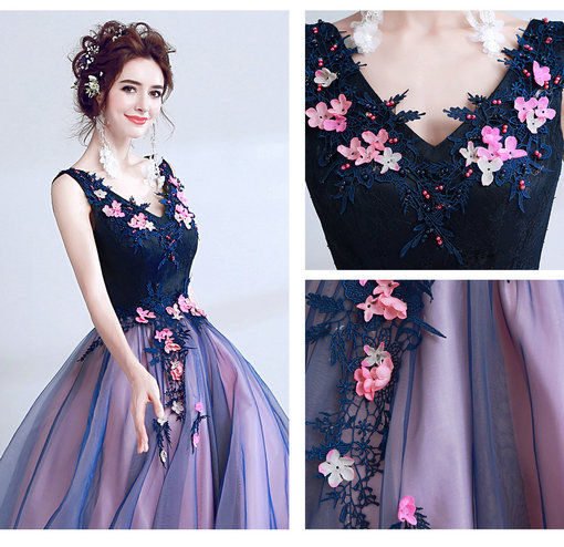 quinceanera dresses purpl-233-05