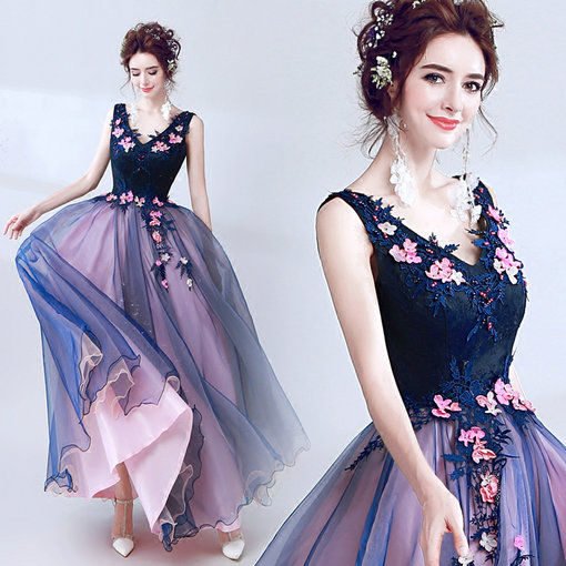 quinceanera dresses purpl-233-08
