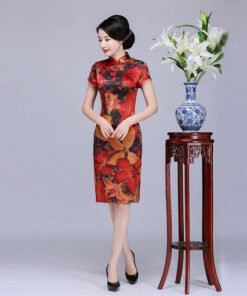 red chinese dress-059-03