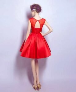 red cocktail dress-314-08